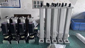 กระบอกสูบอะลูมิเนียมมาตรฐานพร้อมมอเตอร์ตัวกระตุ้นเชิงเส้นแบบนิวแมติก - Product Image 5