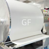 Machine de fabrication de feuilles de lessive à double enzyme, pulvérisation automatique d'enzymes liquides et solides