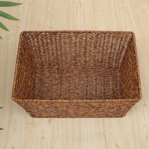 Mạnh mẽ thân thiện với môi PP mây phong cách đa chức năng lưu trữ nhà bếp Giỏ tổ chức hình chữ nhật container đựng thức ăn tủ lạnh - Product Image 6