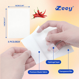 <span class=keywords><strong>Parches</strong></span> de Gel para Alivio del Dolor ZEEY de Acción Rápida y Larga Duración, con 0.025% de <span class=keywords><strong>Capsaicina</strong></span>, 10x14cm, Precio de Fábrica - Product Image 2