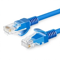 Kabel LAN RJ45 Connector EXC OEM Cat6 Cat5e Patch Cord UTP 1m 3m 5m PVC Cat5e Jumper Cord 8 Konduktor