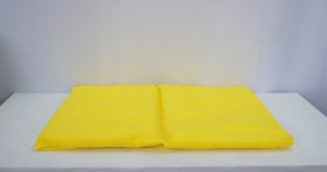 Hazmat ready SABER Chemical Absorbent <b>Small</b> <b>Pillow</b> 410 yellow chemical safe cleanup pads for warehouse and production line - Product Image 3