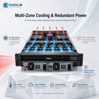 Server Dell PowerEdge R7725xd 2U Dual Processor AMD EPYC 9005 dengan 24 Slot DDR5 untuk Virtualisasi Enterprise dan Server Cloud Pribadi