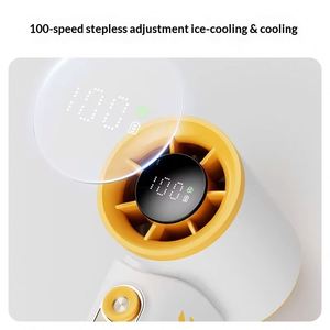 <b>Mini</b> High-Speed Portable Small 3600Mah <b>Usb</b> Rechargeable Turbo Handheld <b>Fan</b> Summer Cooling 100 Speeds - Product Image 3