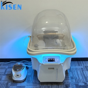 Equipo de Lavado de Cabello Portátil KISEN para Salón de Belleza, Lavabo Móvil para Spa Capilar con Luz LED - Product Image 1