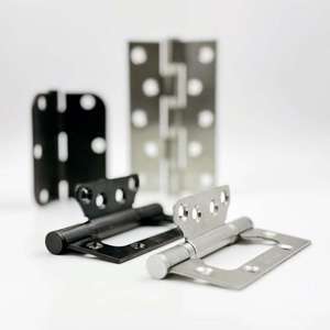 Herrajes y tornillos de fijación: Bisagras personalizadas para muebles, bisagras de alta resistencia, tornillos de bisagra de acero inoxidable estampados para puertas de gabinetes. - Product Image 3