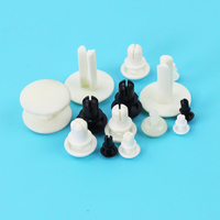 Rivets en plastique R3555 3050 5050 en gros, fixations noires et blanches à enfoncer, rivets à pression en plastique, rivets POM noirs pour voitures automobiles