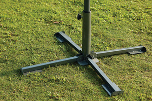 Promotional Cheap Metal <strong>Steel</strong> Cross <strong>Umbrellas</strong> Parasol <strong>Base</strong> - Product Image 3