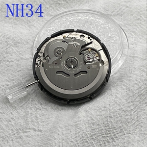 MOQ 1 pièce Nouveau mouvement mécanique automatique en métal NH34A NH34 à 4 broches Accessoires de mouvement de montre - Product Image 5
