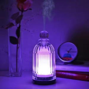 Lễ Hội Quà <span class=keywords><strong>T</strong></span>ặng Dầu Chấ<span class=keywords><strong>t</strong></span> Lượng <span class=keywords><strong>T</strong></span>ố<span class=keywords><strong>t</strong></span> Khuếch <span class=keywords><strong>T</strong></span>án 120Ml Chai Thủy Tinh <span class=keywords><strong>Vaporizer</strong></span> Thủy Tinh Tinh Dầu Burner Sáp Ấm Hơn Với Dầu 7 Đèn LED - Product Image 6