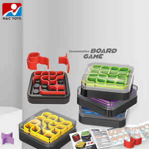 Juego de Mesa de Rompecabezas Curvo Mini Inteligente para Niños, con Colores Mezclados, para Entrenamiento de Observación y Concentración, Juguete Educativo Portátil de Escritorio - Product Image 2