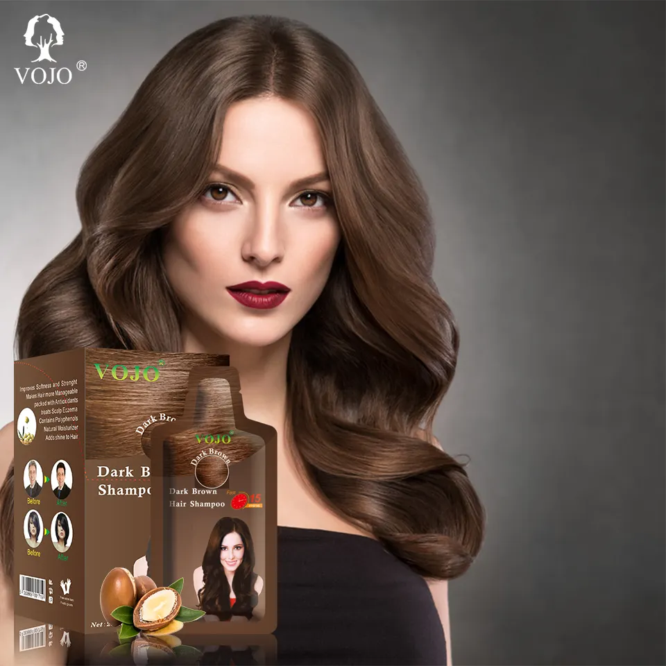 اس بي VOJO أفضل ماجيك لون الشعر صبغ مصنوعة من 100% الحناء الطبيعية الأعشاب الكيراتين