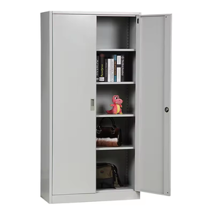 Bán Buôn Giá Rẻ Chất Lượng Cao 2 Đu Cửa Thép Tủ Nội Thất Văn Phòng Kim Loại Bền Thép Nộp Lưu Trữ Tủ - Product Image 5