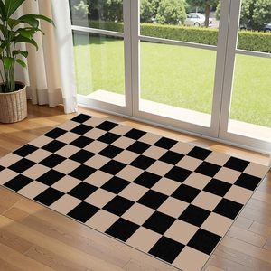 Alfombra de Entrada Rectangular de Terciopelo Cristal con Diseño Floral, Antideslizante, de Fibra de Poliéster, Resistente al Desgaste y Fácil de Limpiar - Product Image 4