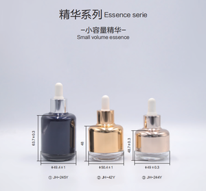 Botella de Esencia de Vidrio y Aluminio Recubierto de Lujo, Envase Vacío para Suero de 30/40/60 ml con Acabado Mate, Empaque Ecológico para el Cuidado de la Piel - Product Image 6