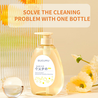 Détergent à lessive liquide pour sous-vêtements de haute qualité à base d'essence de plantes naturelles, écologique, parfum floral, confortable, 520 ml