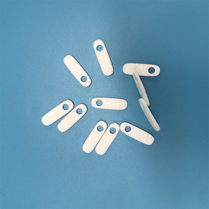 Bandes de coton absorbant en fibre de polyester en gros, ovales avec trou pour diffuseur <span class=keywords><strong>d</strong></span>'arômes - Product Image 5