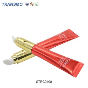 Tube de crème pour les yeux en gros, tube en plastique souple à presser, logo personnalisé, crème pour les yeux, flacon de 20 ml, tube transparent avec bouchon - Product Image 6