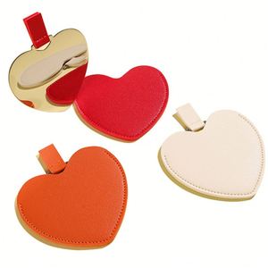 Exquisite and <b>Compact</b> <b>Makeup</b> Mirror Pocket <b>Makeup</b> Stainless Steel Mirrors Girl Portable Bag Pocket Mirror with Logo - Product Image 3