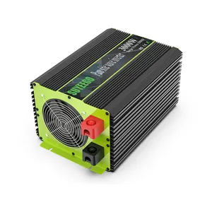 SUYEEGO शुद्ध साइन लहर शक्ति औंधा DC12V 24V AC220V 110V 3kw 5kw करने के लिए घर में इस्तेमाल के लिए