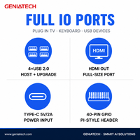 Alternativa Económica a Raspberry Pi, Cortex-A7 Quad Core, Android y Debian Linux, Placa de Desarrollo Industrial IoT con GPIO