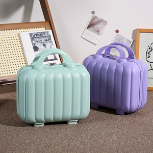 New Fashion Pattern Zipper Closure PU Material Cosmetic Bag Small Cute Cream Style Luggage Storage <b>Case</b> - Product Image 5