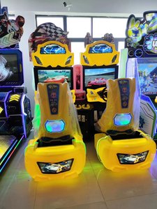2 jugadores Juegos que funcionan con monedas Juegos de arcade Aceptador de monedas Conducción Carreras Juego de carreras de lujo Outrun - Product Image 2