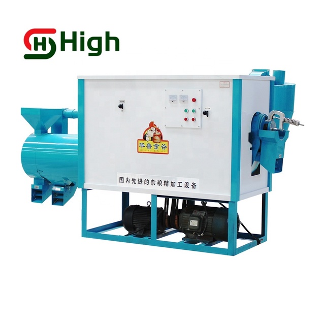 Fully Automatic  Husking and Grinding  Corn Mill Grinding Machine