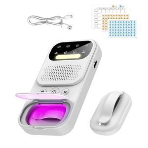 White Noise Baby Wetness <b>Alarm</b> With Night Light And <b>Wireless</b> Alert For Infant Sleep Assistance - Product Image 4