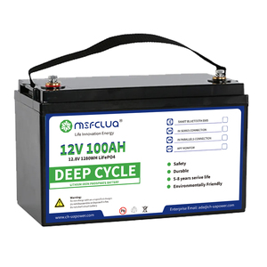 Аккумулятор MSFCLUA 12 Вольт 100 Ах Lifepo4 12 <span class=keywords><strong>v</strong></span> 100ah литий-ионные аккумуляторы - Product Image 1