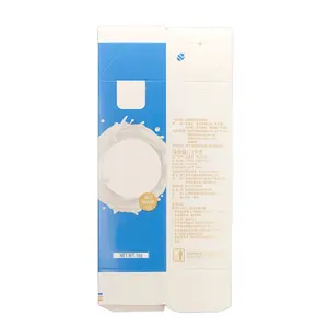 500ml 1000ml paper cardboard bottle carton milk/juice packaging box