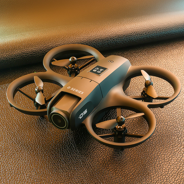 Custom D16 Mini Foldable Plastic Drone 4K Dual Camera | Optical Flow Obstacle Avoidance WiFi FPV UAV | OEM Wholesale B2B 3KM