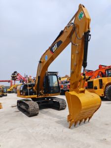 Excavadora de cadenas Caterpillar 320D2L usada, barata, de Japón, excavadora de tierra de 20 toneladas, excavadora mediana Caterpillar 320D2 de 20 toneladas - Product Image 2