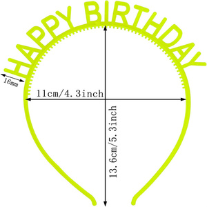 Diademas <span class=keywords><strong>de</strong></span> <span class=keywords><strong>Cumpleaños</strong></span> al por Mayor, Coronas <span class=keywords><strong>de</strong></span> <span class=keywords><strong>Cumpleaños</strong></span> que Brillan en la Oscuridad, Diademas Luminosas para Fiestas - Product Image 2