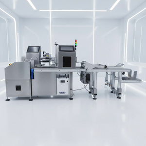 Machine tout-en-un de détection de marquage laser par pagination automatique et positionnement visuel |   pour l'industrie de l'emballage - Product Image 3