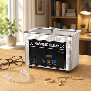 Limpiador Ultrasónico Portátil de 35w 220v para Limpieza de Joyas, Relojes, Piezas Dentales, Máquina de Limpieza Ultrasónica Doméstica de 40KHZ - Product Image 1