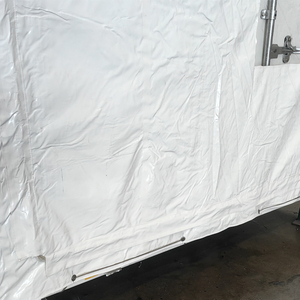 Litong High Quality 610gsm White Tarp 20ft 40ft Shipping Container Cover Container <strong>Tarpaulin</strong> - Product Image 4