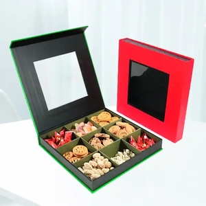 Fabricante <span class=keywords><strong>de</strong></span> cajas mate <span class=keywords><strong>de</strong></span> lámina dorada, tapa <span class=keywords><strong>de</strong></span> ventana transparente impresa personalizada, dátiles <span class=keywords><strong>de</strong></span> repostería <span class=keywords><strong>de</strong></span> cartón, caja <span class=keywords><strong>de</strong></span> papel <span class=keywords><strong>de</strong></span> embalaje <span class=keywords><strong>de</strong></span> regalo <span class=keywords><strong>de</strong></span> <span class=keywords><strong>Chocolate</strong></span> - Product Image 2