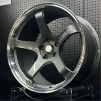 Nouvelles jantes en alliage d'aluminium forgé à 6 branches, style classique rétro, 18-21 pouces, rouges, pour voitures de sport vintage