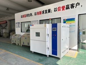 Ba buồng nhiệt độ và sốc nhiệt tác động buồng thử nghiệm nhà máy khí hậu điện tử Nhiệt đi xe đạp sốc buồng thử nghiệm. - Product Image 3