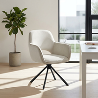 Chaise de salle à manger en velours au design européen, siège confortable, fournisseur en gros pour clients européens