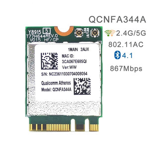 Đối với <span class=keywords><strong>Qualcomm</strong></span> <span class=keywords><strong>Atheros</strong></span> không dây AC Wi-Fi <span class=keywords><strong>Adapter</strong></span> qcnfa344a nfa344a 802.11ac <span class=keywords><strong>wifi</strong></span> băng tần kép + BT4.1 NGFF thẻ - Product Image 2