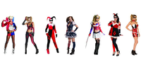 Populaire Haute Qualité Cosplay Partie Quinn Femme Costume