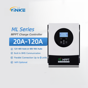 잉케 태양광 충전 컨트롤러 MPPT 60A <span class=keywords><strong>70A</strong></span> 80A 100A 120A 12V 24V 48V 96V 자동 태양광 충전 컨트롤러 - Product Image 2