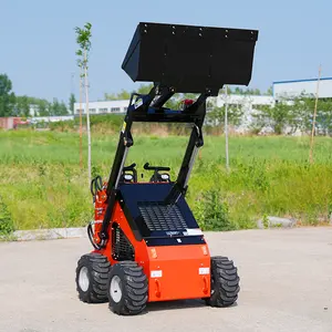 SOAO NEW CE Epa Engine Diesel Heavy Equipment Compact Garden Skid Steer Loader For Sale Price