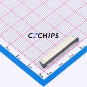 FPC-1.0AX-25PWCR-H25 FFC/FPC Connector SMD,P=1mm,Horizontal Mount Connector Drawer Type Bottom Contact 25P 1mm - Product Image 1