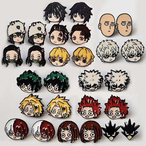 Accesorios de Moda Lindos, Pendientes de Anime, Pendientes de <span class=keywords><strong>One</strong></span> <span class=keywords><strong>Punch</strong></span> <span class=keywords><strong>Man</strong></span>, Personaje de Dibujos Animados para Regalos de Amigos - Product Image 1