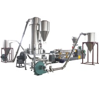 Extrudeuse plastique à double vis coaxiale YongJie avec moteur à roulement pour masterbatch, économie d'énergie, rapport L/D 48:1, 90 kW