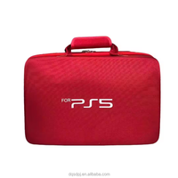 Sac de rangement portable étanche et antichoc EVA pour console PS5 avec compartiment pour accessoires, multicolore, 26x20x41cm