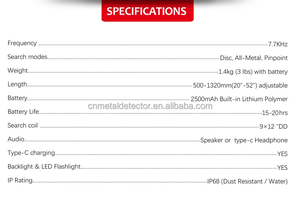 Dtecteur De Mtaux Skycruiser uzun menzilli altın Metal dedektörü S9 su geçirmez IP68 profesyonel Altin Dedekt şarj edilebilir endüstriyel - Product Image 3